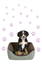 Load image into Gallery viewer, LAVENDER PAW PRINT STICKERS