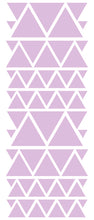 Load image into Gallery viewer, LAVENDER TRIANGLE STICKERS