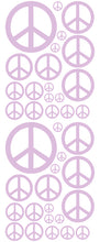 Load image into Gallery viewer, LAVENDER PEACE SIGN DECAL