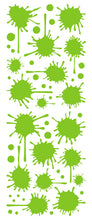 Load image into Gallery viewer, LIME GREEN PAINT SPLATTER DECAL