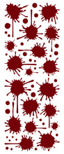 Load image into Gallery viewer, MAROON PAINT SPLATTER DECAL