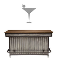 Load image into Gallery viewer, MARTINI GLASS WALL DECAL