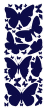 Load image into Gallery viewer, NAVY BLUE BUTTERFLY WALL DECALS
