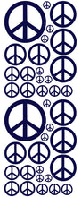 Load image into Gallery viewer, NAVY BLUE PEACE SIGN DECAL