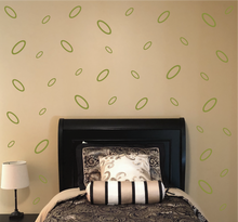 Load image into Gallery viewer, OLIVE GREEN OVAL WALL DECOR