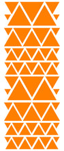 Load image into Gallery viewer, ORANGE TRIANGLE STICKERS