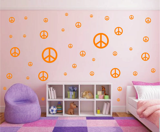 Kiwistar Peace Wall Art Wall Stickers Wall Sticker available in 6 Sizes Kiwistar Peace Wall Art Wall Stickers Wall Sticker available in 6 Sizes