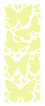 Load image into Gallery viewer, PALE YELLOW BUTTERFLY WALL DECALS