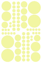 Load image into Gallery viewer, PALE YELLOW POLKA DOT DECALS