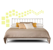 Load image into Gallery viewer, SQUARE WALL DECALS IN PALE YELLOW