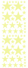 Load image into Gallery viewer, PALE YELLOW STAR DECALS