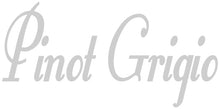 Load image into Gallery viewer, PINOT GRIGIO WALL DECAL SILVER