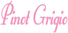 Load image into Gallery viewer, PINOT GRIGIO WALL DECAL SOFT PINK