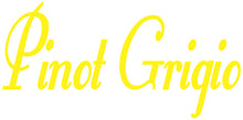 Load image into Gallery viewer, PINOT GRIGIO WALL DECAL YELLOW