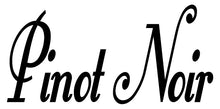 Load image into Gallery viewer, PINOT NOIR WALL DECAL BLACK