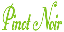 Load image into Gallery viewer, PINOT NOIR WALL DECAL LIME GREEN