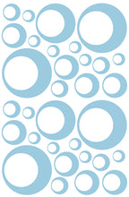 Load image into Gallery viewer, POWDER BLUE BUBBLE STICKERS