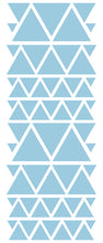 Load image into Gallery viewer, POWDER BLUE TRIANGLE STICKERS