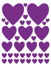 Load image into Gallery viewer, PURPLE HEART WALL DECALS