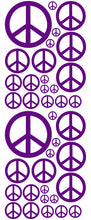 Load image into Gallery viewer, PURPLE PEACE SIGN DECAL