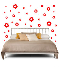 Load image into Gallery viewer, RED DAISY WALL DECOR