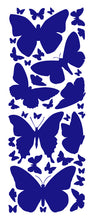 Load image into Gallery viewer, ROYAL BLUE BUTTERFLY WALL DECALS