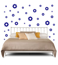 Load image into Gallery viewer, ROYAL BLUE DAISY WALL DECOR