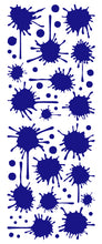 Load image into Gallery viewer, ROYAL BLUE PAINT SPLATTER DECAL