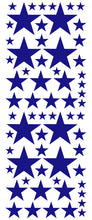 Load image into Gallery viewer, ROYAL BLUE STAR DECALS
