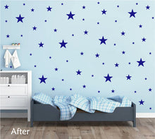Load image into Gallery viewer, ROYAL BLUE STAR STICKERS