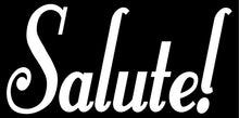 Load image into Gallery viewer, SALUTE WALL DECAL WHITE