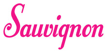 Load image into Gallery viewer, SAUVIGNON WALL DECAL HOT PINK