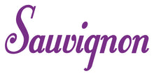 Load image into Gallery viewer, SAUVIGNON WALL DECAL PURPLE