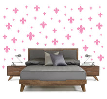 Load image into Gallery viewer, SOFT PINK FLEUR DE LIS WALL DECOR