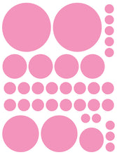 Load image into Gallery viewer, SOFT PINK POLKA DOT WALL DECALS