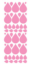 Load image into Gallery viewer, SOFT PINK RAINDROP WALL STICKERS