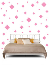 Load image into Gallery viewer, SQUARE WALL STICKERS IN SOFT PINK