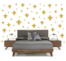 Load image into Gallery viewer, CARAMEL TAN FLEUR DE LIS WALL DECOR