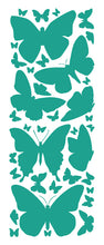 Load image into Gallery viewer, TURQUOISE BUTTERFLY WALL DECALS