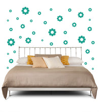 Load image into Gallery viewer, TURQUOISE DAISY WALL DECOR