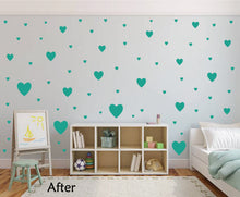 Load image into Gallery viewer, TURQUOISE HEART STICKERS
