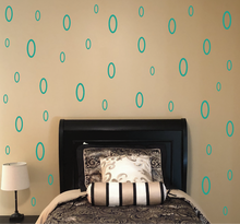 Load image into Gallery viewer, TURQUOISE OVAL DECALS
