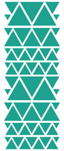 Load image into Gallery viewer, TURQUOISE TRIANGLE STICKERS