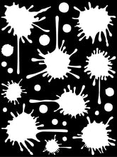 Load image into Gallery viewer, WHITE PAINT SPLATTER WALL DECAL