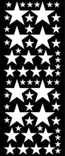 Load image into Gallery viewer, WHITE STAR DECALS