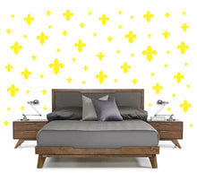 Load image into Gallery viewer, YELLOW FLEUR DE LIS WALL DECOR
