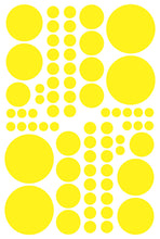 Load image into Gallery viewer, YELLOW POLKA DOT DECALS