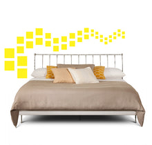 Load image into Gallery viewer, SQUARE WALL DECALS IN YELLOW