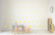 Load image into Gallery viewer, YELLOW TRIANGLE DECALS