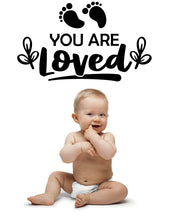 Load image into Gallery viewer, YOU ARE LOVED WALL DECAL